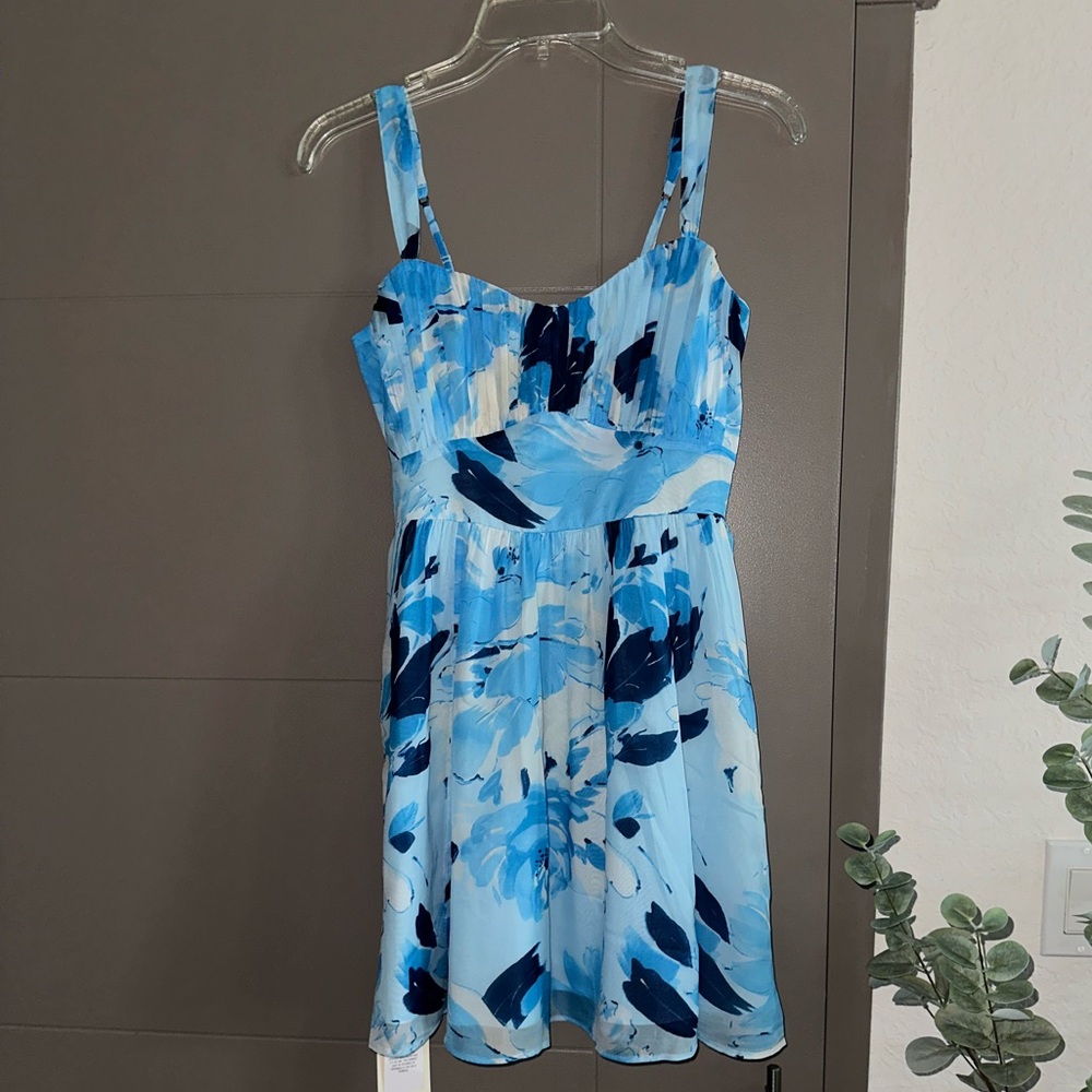 Abercrombie & Fitch NWT Mini Blue Dress *Size XS